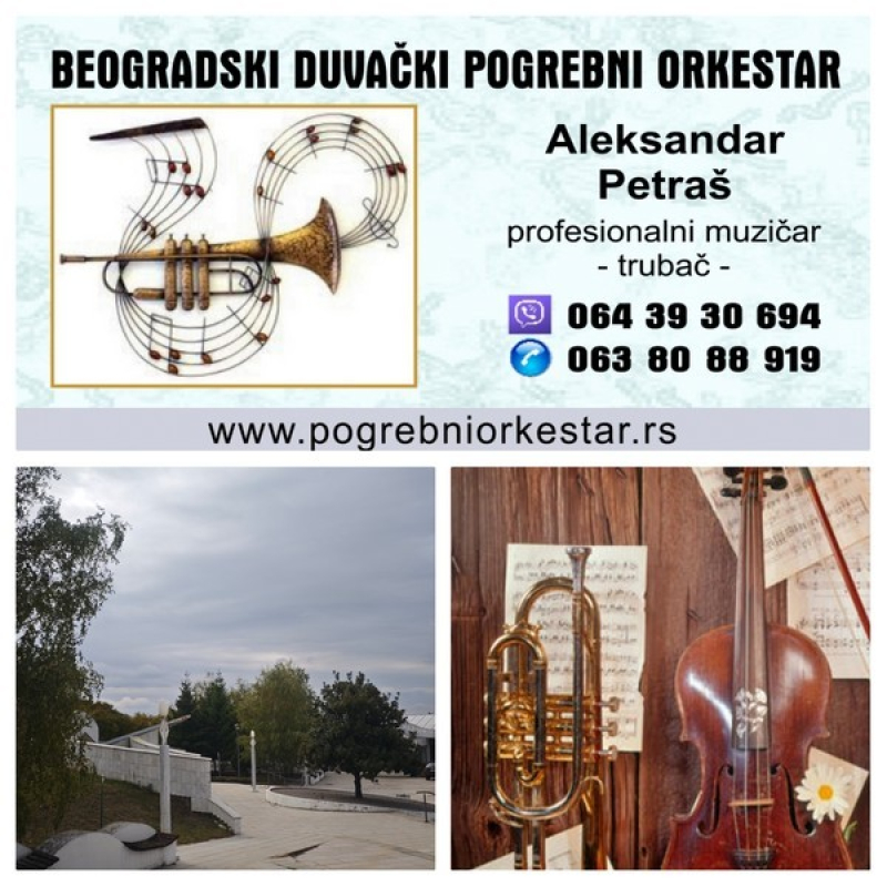 Solo truba,violina,hor,orkestar sahrane 