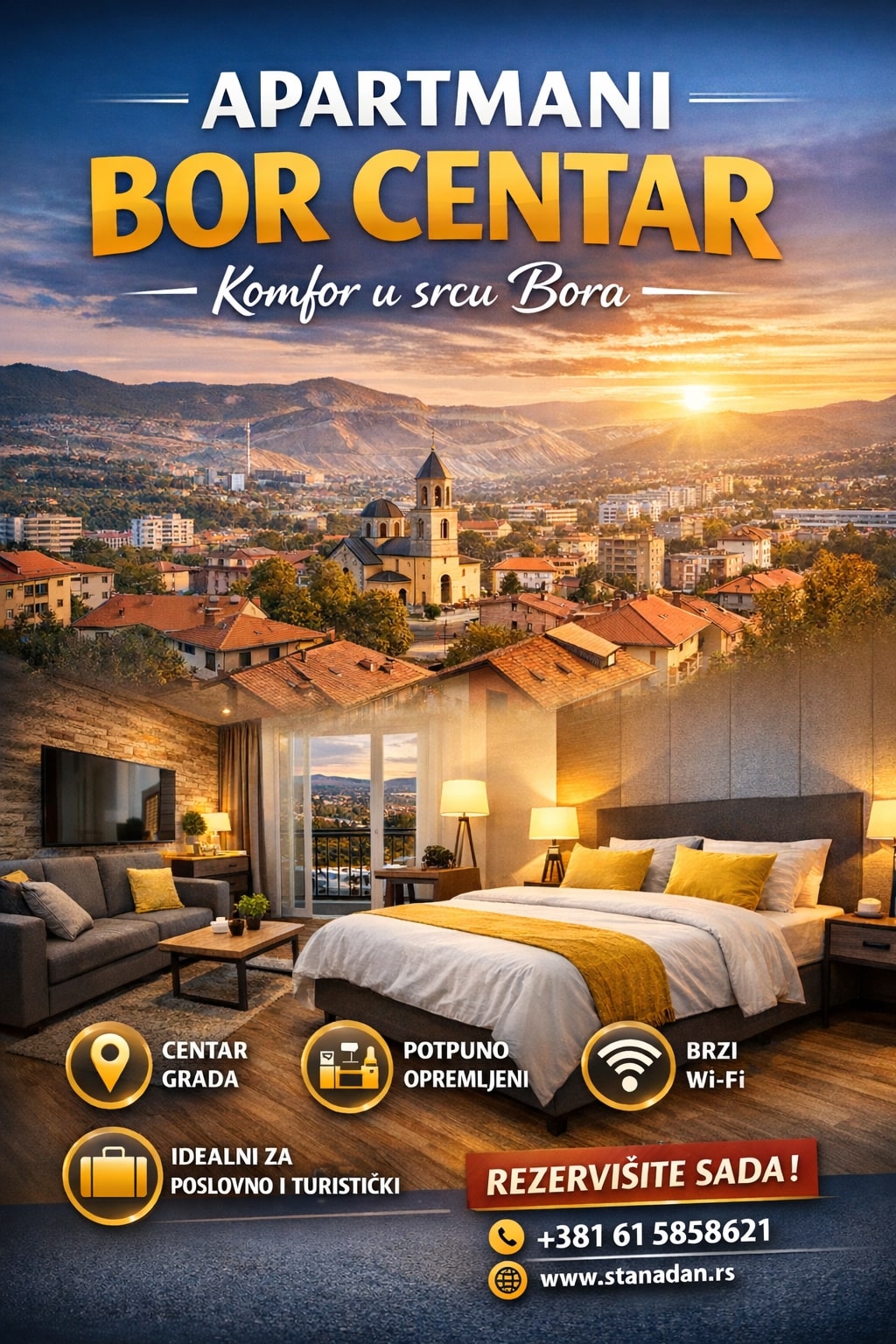 Apartmani bor centar